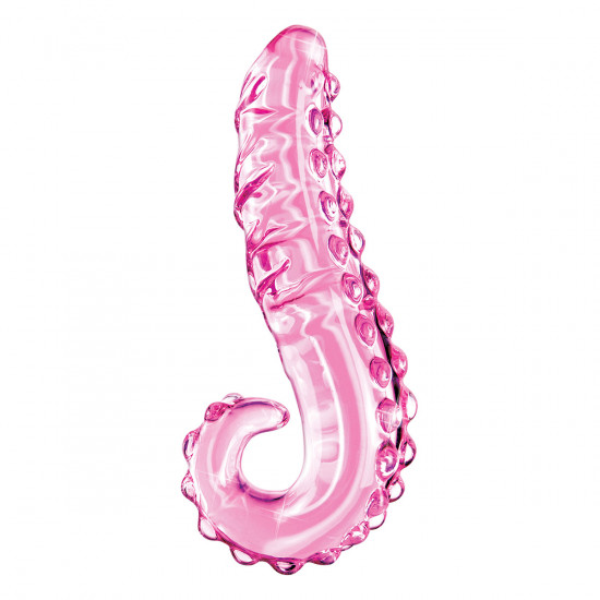 Icicles No. 24 Glazen Dildo Roze