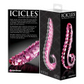 Icicles No. 24 Glazen Dildo Roze