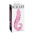Icicles No. 24 Glazen Dildo Roze