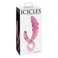 Icicles No. 30 Glazen Dildo Roze
