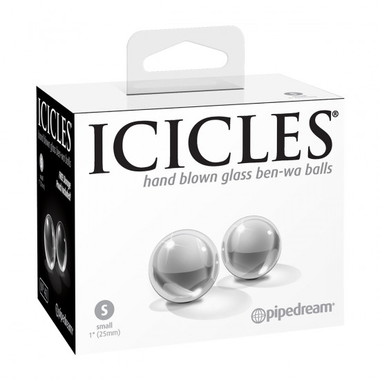Icicles No. 41 Glazen Pleasure Balls Transparant