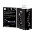 Icicles No. 66 Glazen Dildo Zwart