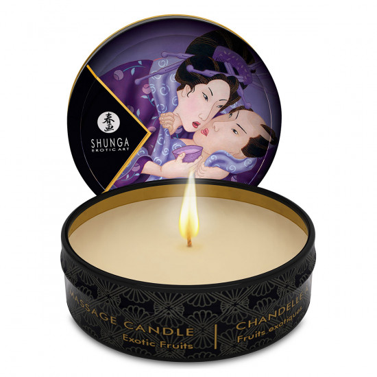 Shunga Candle Exotic Fruits Libido Massage Kaars 30 ml.