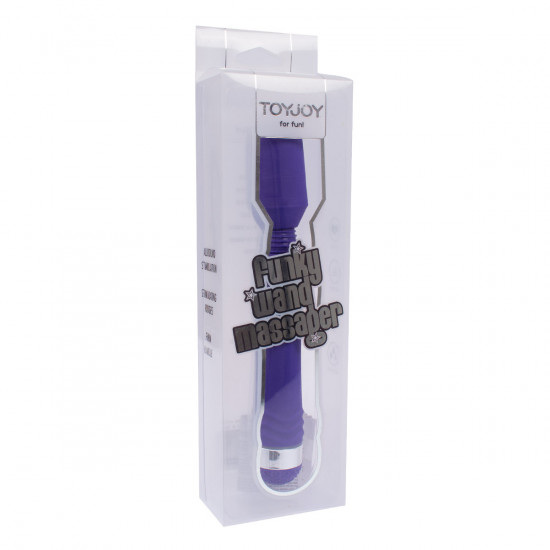Funky Wand Massager Vibrator Paars
