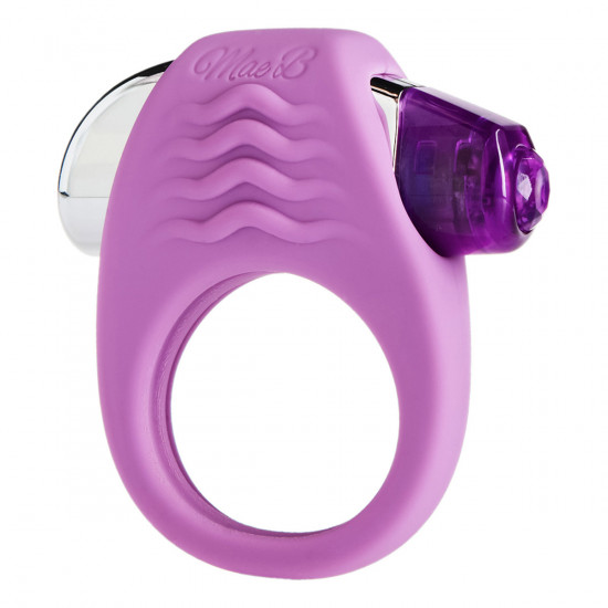 Mae B Lovely Vibes Stylish Soft Touch C-Ring Cockring Paars