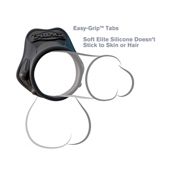 C-Ringz Rock Hard Cockring Zwart