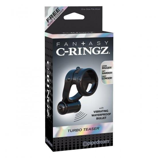 C-Ringz Turbo Teazer Cockring Zwart