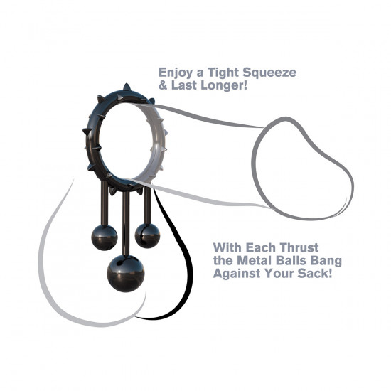 C-Ringz Original Ball Banger Cockring Zwart