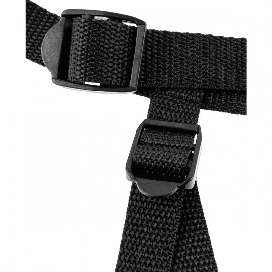 Fetish Stay-Put Strap On Harness Zwart