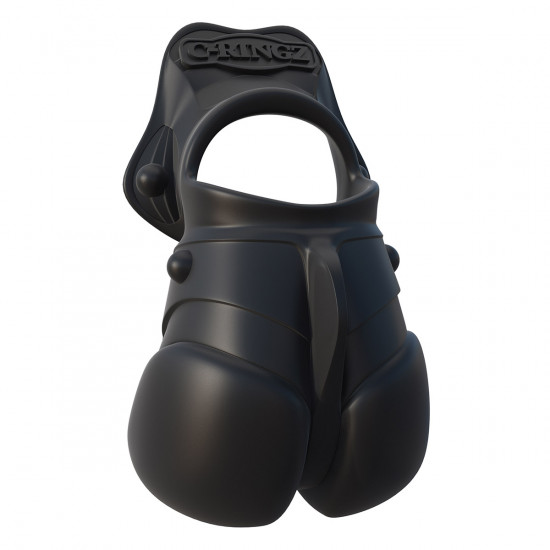 C-Ringz Rock Hard Ball Banger Cockring Zwart