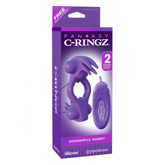 C-Ringz Wonderful Wabbit Cockring Paars