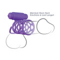C-Ringz Vibrating Couples Cage Sleeve paars