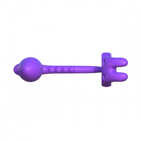 C-Ringz Ass-Gasm Vibrating Rabbit Cockring Paars