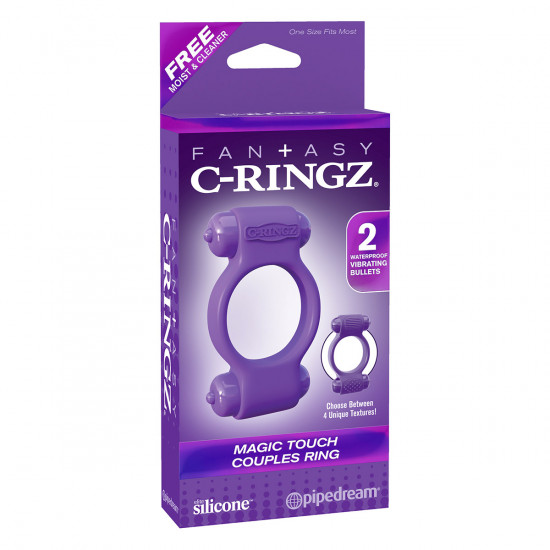 C-Ringz Magic Touch Couples Cockring Paars