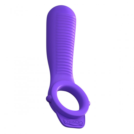 C-Ringz Ride n' Glide Couples Cockring paars