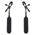 Fetish Fantasy Cordless Vibrating Nipple Clamps Zwart