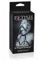 Fetish Fantasy O-Ring Gag With Nipple Clamps Zwart