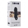 Sono Stretchy Thick Penis Extension No. 37 Zwart