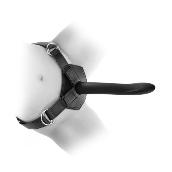 Fetish Silicone Big Daddy Strap-on Zwart