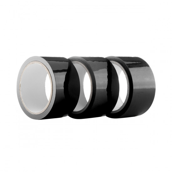 Ouch! 3-Pack Bondage Tape Zwart