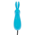 Power Play Bounding Bunny Clitoris Stimulator Blauw