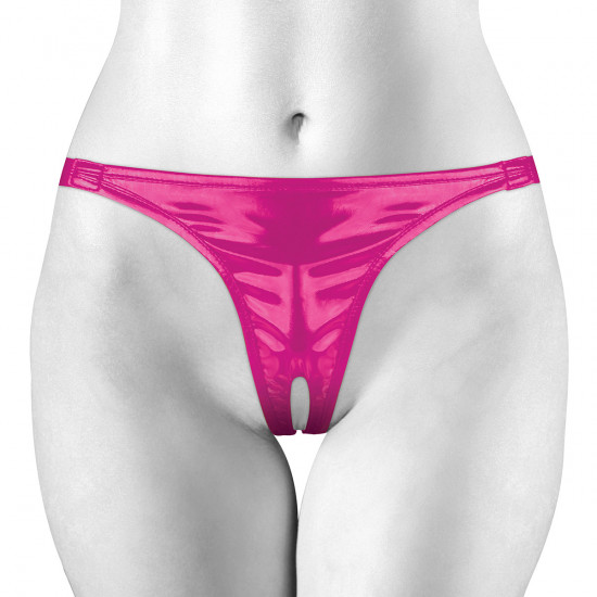 Ouch! Adjustable Panty Vibrerende String Roze