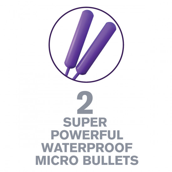 C-Ringz Twin Teazer Rabbit Cockring Paars