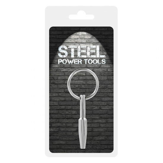 Kiotos Mini Penis Hole Fucker Plug Zilver