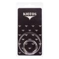 Kiotos Stainless Steel Round Wire Cockring Zilver
