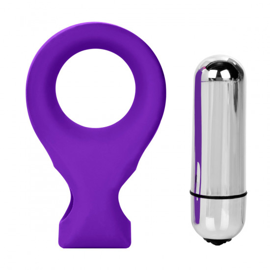 Embrace Lover's Ring Cockring Paars