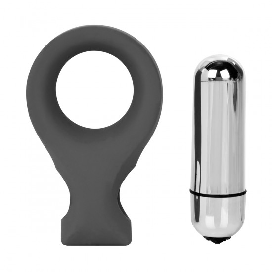 Embrace Lover's Ring Cockring Grijs