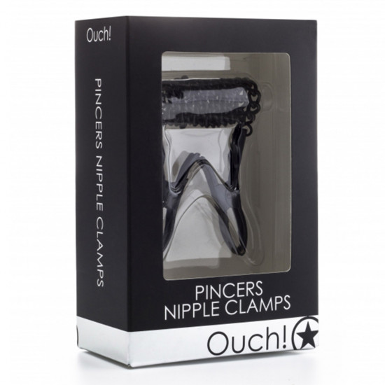 Ouch! Pincers Tepel Klemmen Zwart