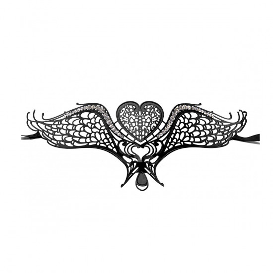 Ouch! Swan Masquerade Masker Zwart