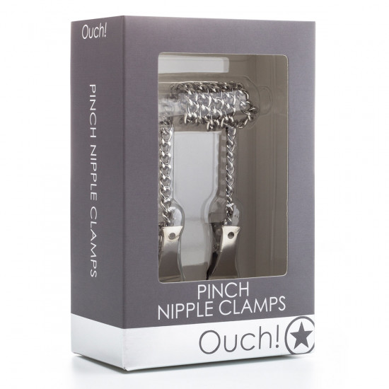Ouch! Pinch Nipple Clamps Zilver