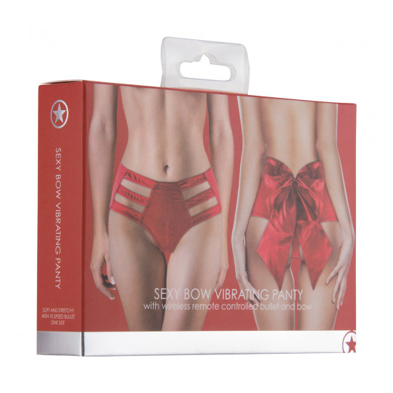 Ouch! Sexy Bow Vibrating Panty Rood