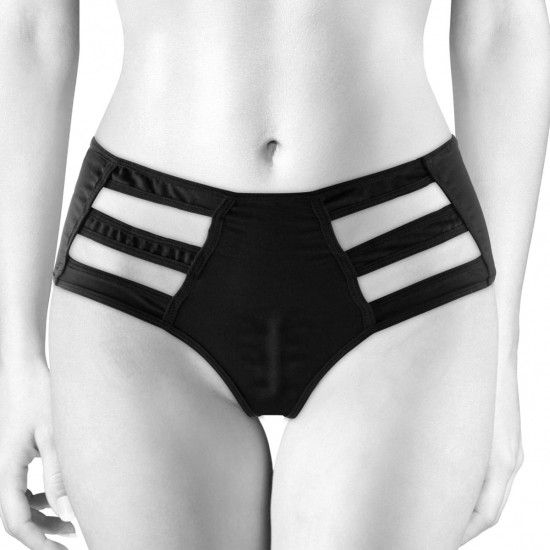 Ouch! Sexy Bow Vibrating Panty Zwart