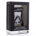Ouch! Adjustable Tepel Klemmen Zwart