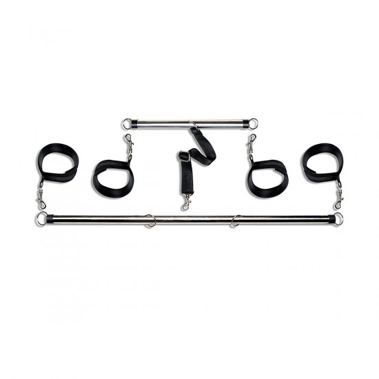 Fetish Spread 'Em Boeien Set Zwart