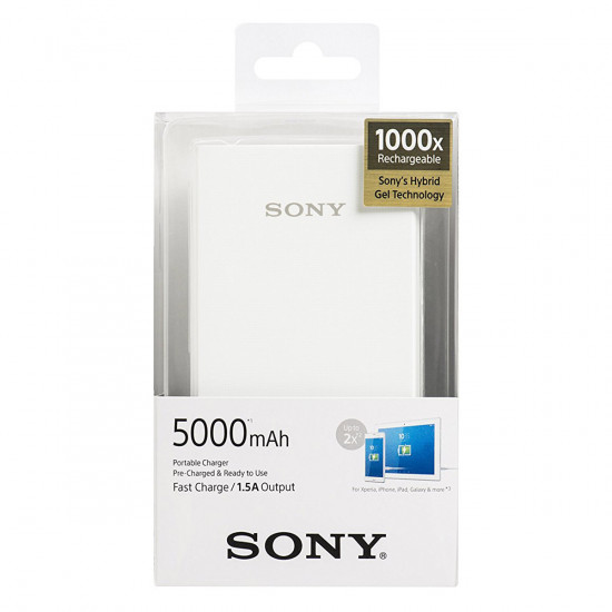 Sony USB Powerbank Wit