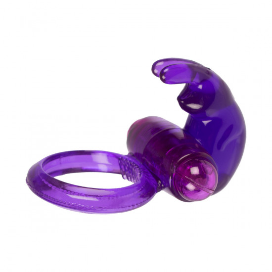 Ultra Soft Rabbit Cockring Paars