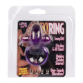 Ultra Soft Rabbit Cockring Paars