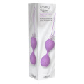 Lovely Vibes Elegant Soft Touch Love Balls Paars