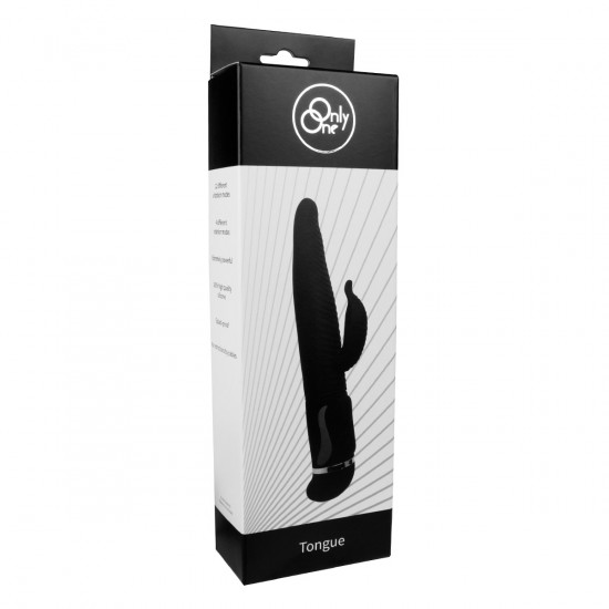 Only One Tongue Vibrator Zwart