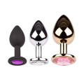 Plug It Strass Buttplug Set Mixed