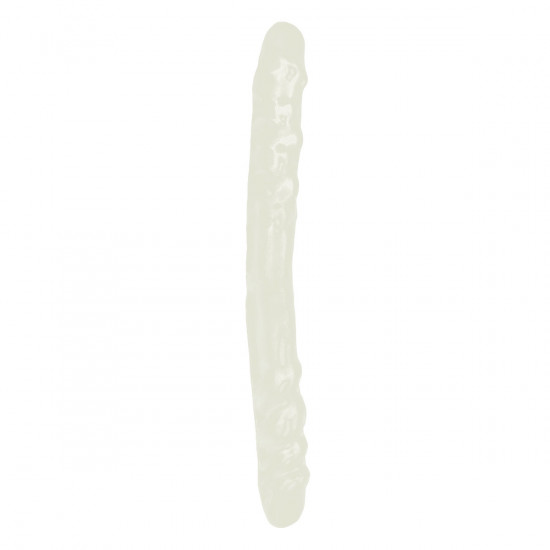 Basix Rubber Works 16 Inch Double Dong Transparant