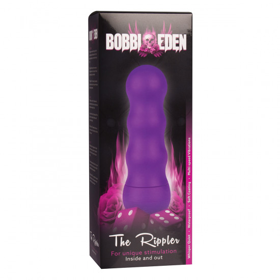 Bobbi Eden Rippler Vibrator Paars