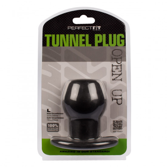PerfectFit Tunnel Buttplug Large Zwart