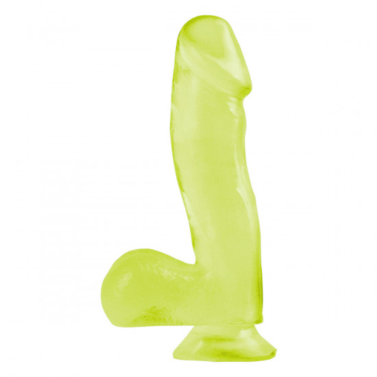 Basix Rubber Works Dildo Glow-In-The-Dark