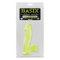 Basix Rubber Works Dildo Glow-In-The-Dark