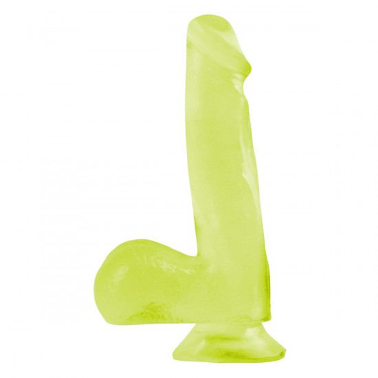 Basix Rubber Works 6 Dildo Glow-In-The-Dark